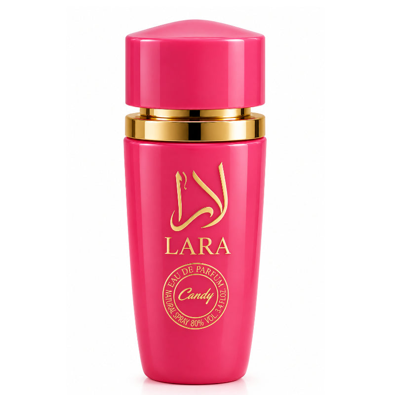 Apă de Parfum LARA Candy 100ml – Un Parfum Feminin, Gurmand și Elegant de Inspirație Orientală