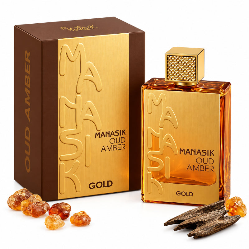 Eau de parfum Manasik Oud Amber Gold, 100 ml, Unisex
