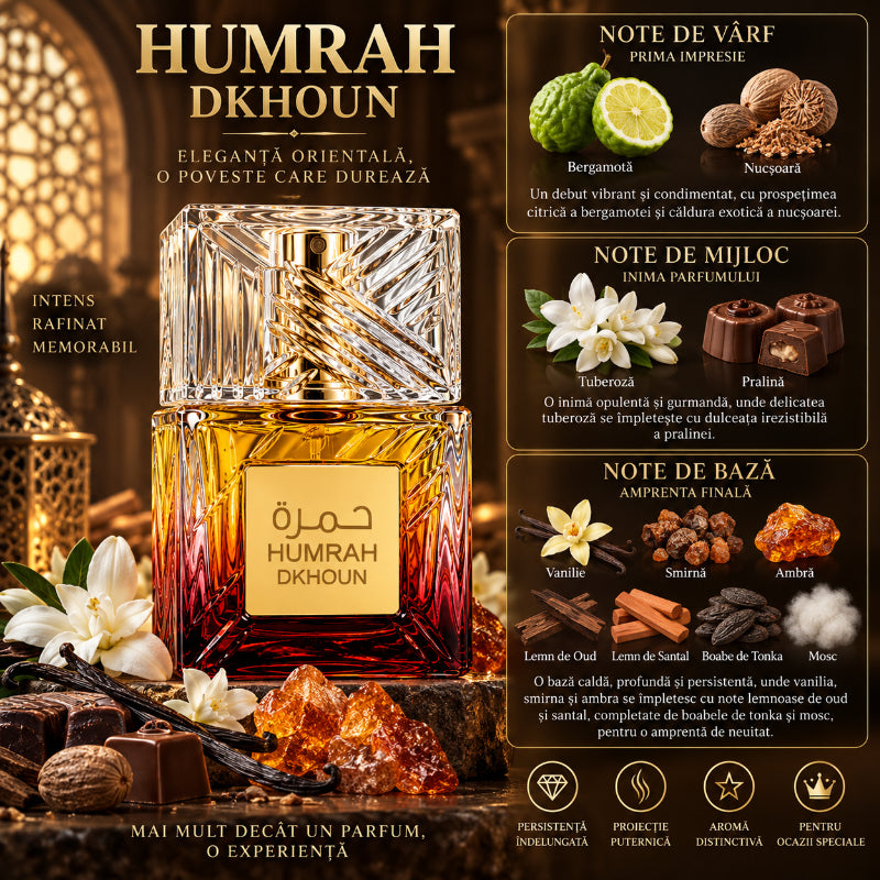 Humrah Dkhoun Oriental: Apă de Parfum 100 ml – Esența Luxului Arabesc