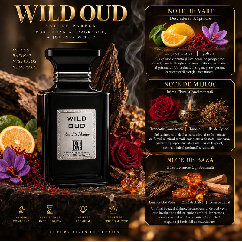 Wild Oud - Eau de Parfum 100 ml, Unisex