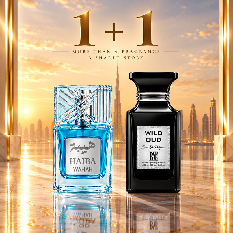 SET PARFUMURI UNISEX 1+1 – HAIBA WAHAH + WILD OUD