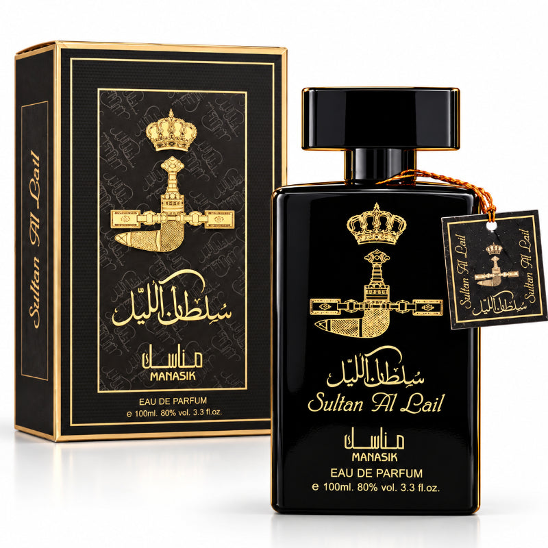 SULTAN AL LAIL Eau de Parfum 100 ml – Esența Misterului și a Eleganței Orientale Nocturne