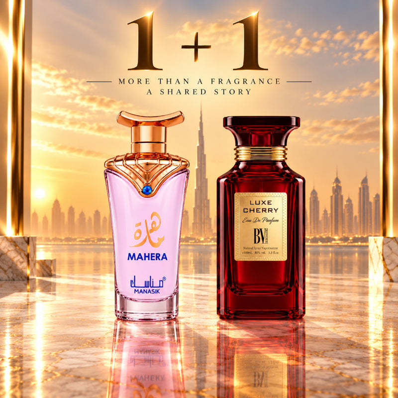 SET PARFUMURI DAMĂ 1+1 – MAHERA + LUXE CHERRY